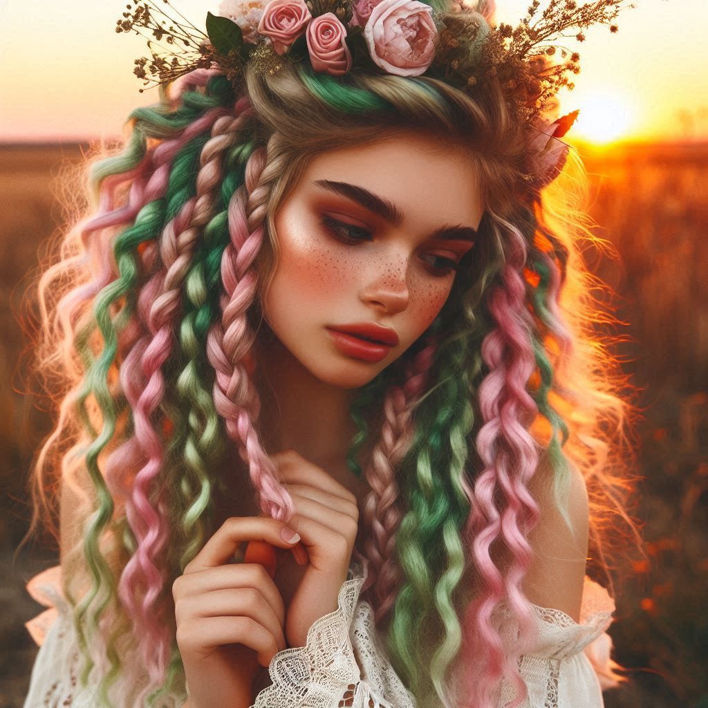 Rainbow Braids