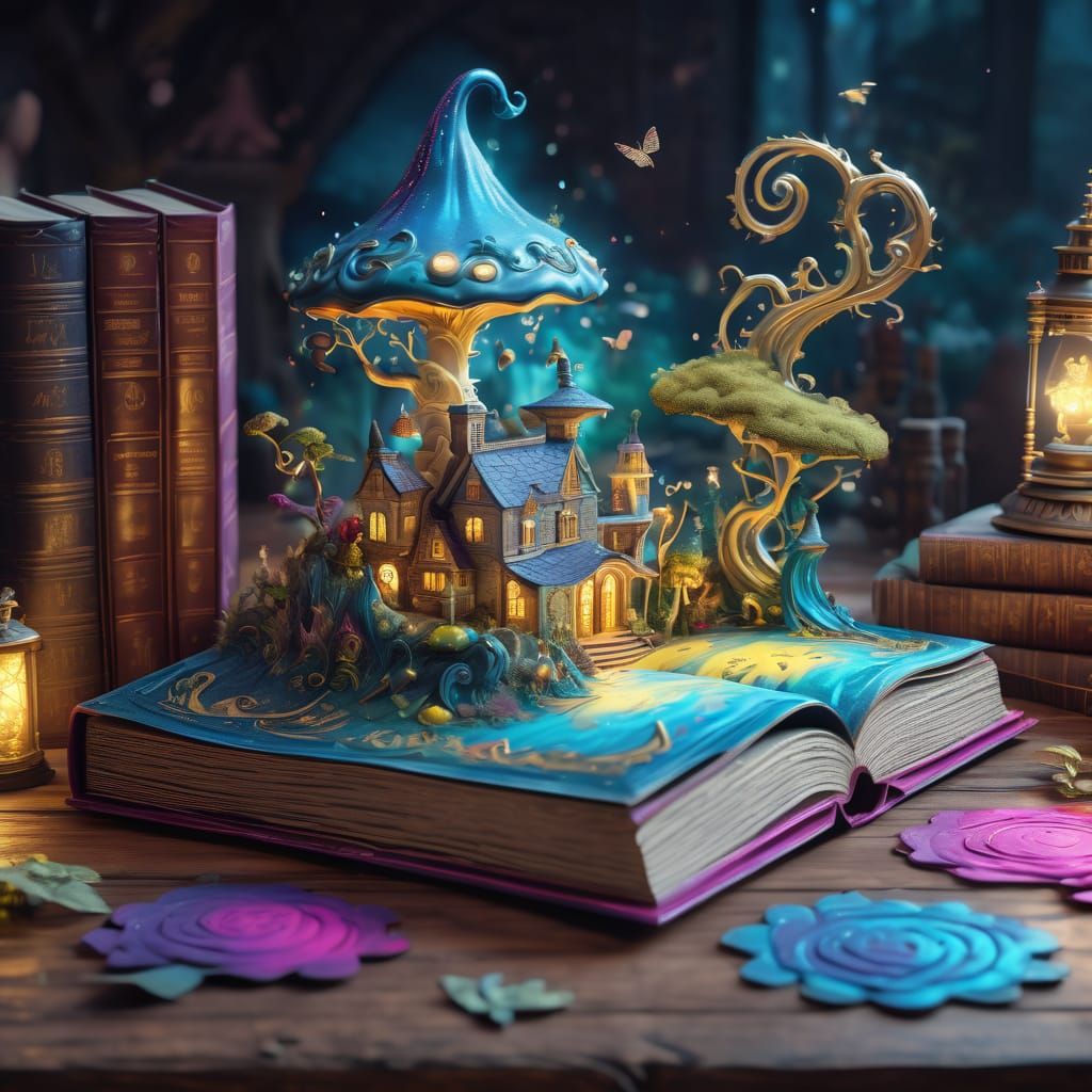 Book inspired by Aliec in wonderland