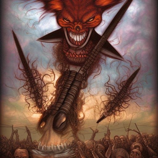 Battle Lust AI Generated Artwork NightCafe Creator