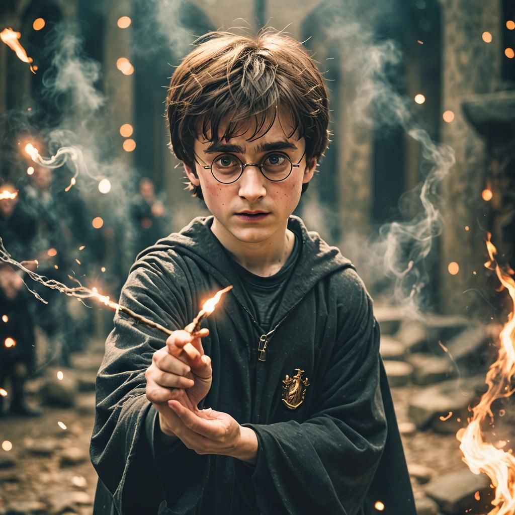 Harry Potter casts Imperius Curse