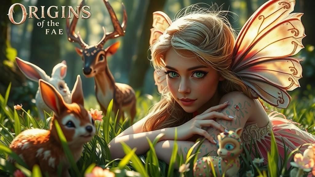 Fae Princess, Adaleena Rayne  by @QUEENie BEEson