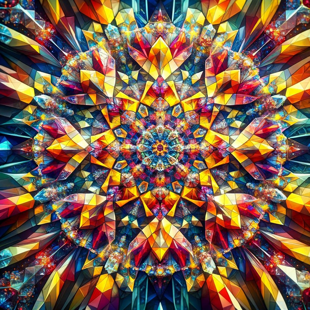 Kaleidoscope Art  by @Ioana Lidia