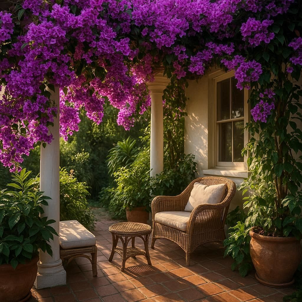 Alliteration Challenge - vivid violets veranda