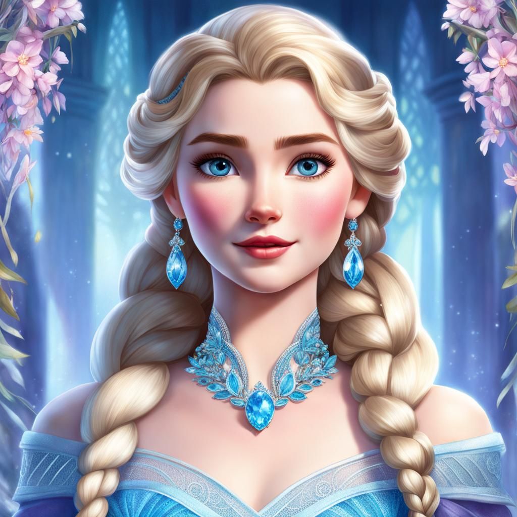 Frozen Heart AI Generated Artwork NightCafe Creator
