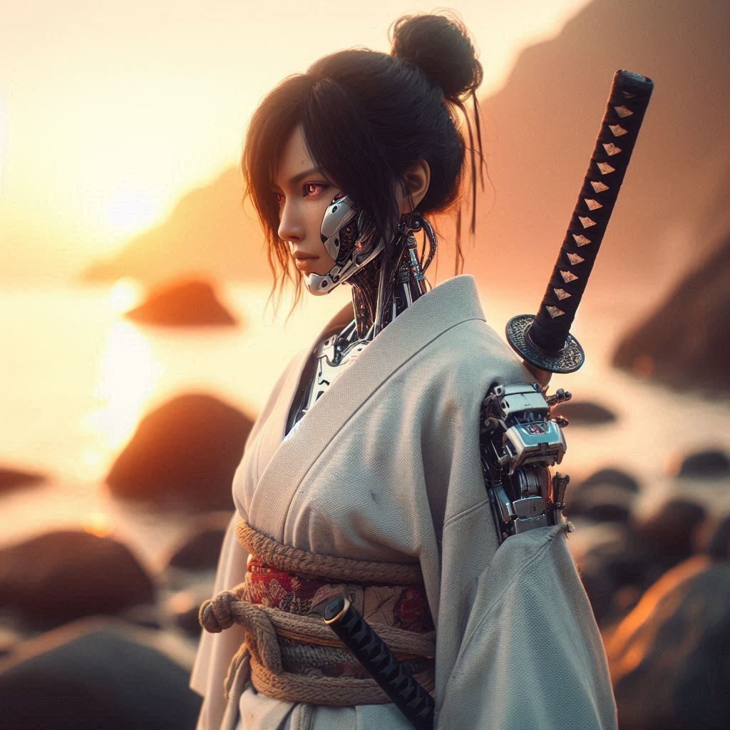 Cyborg samurai