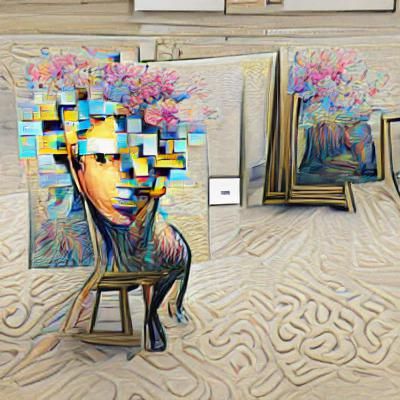 When you're an AI, you're art itself
