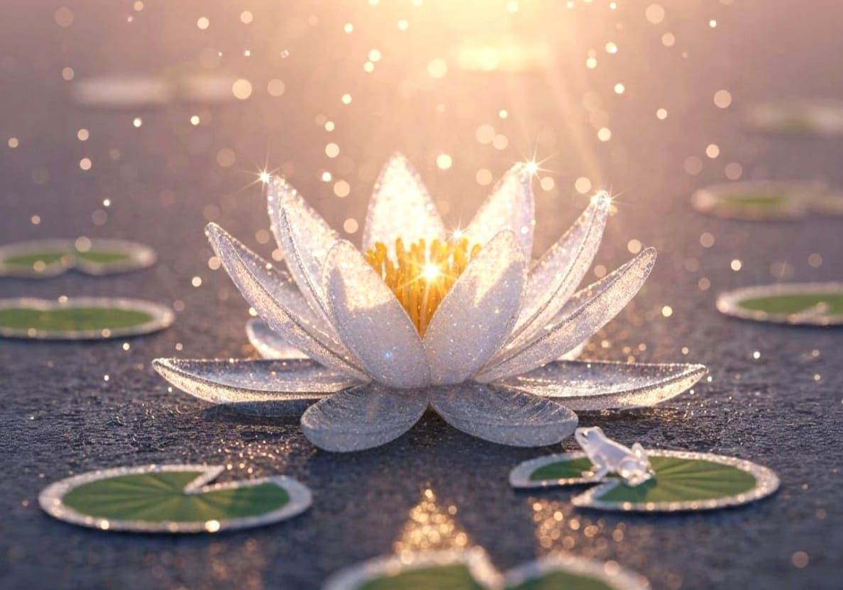 Ice Water Lily  by @Joanna7