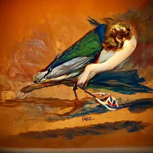 painting by Charles Herbert Moore