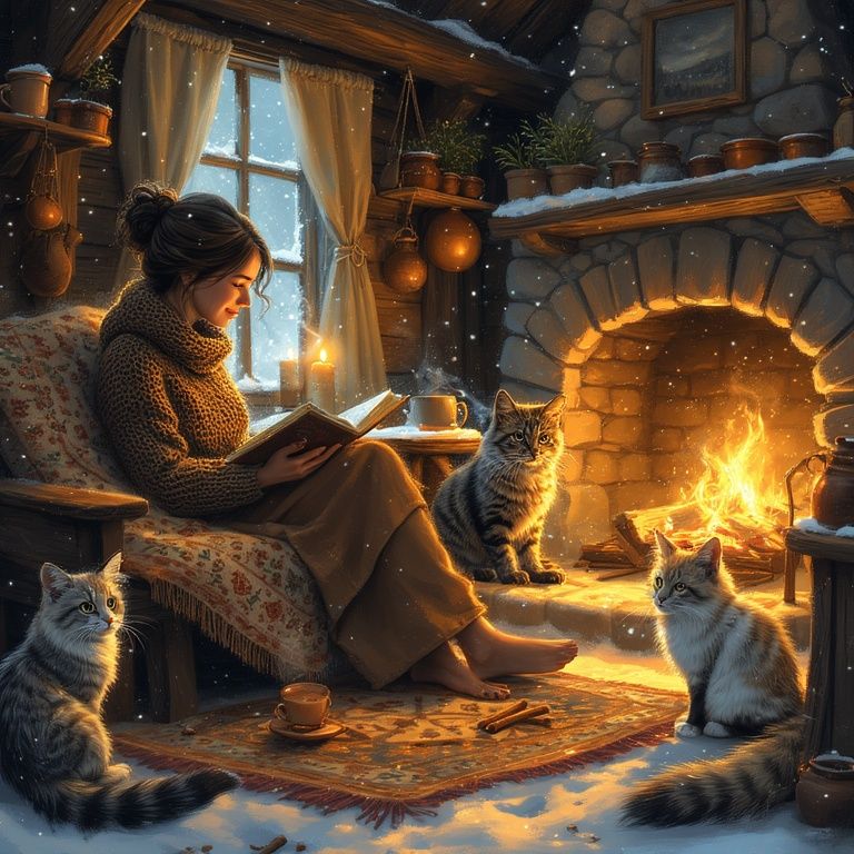 Cozy Winter Evening