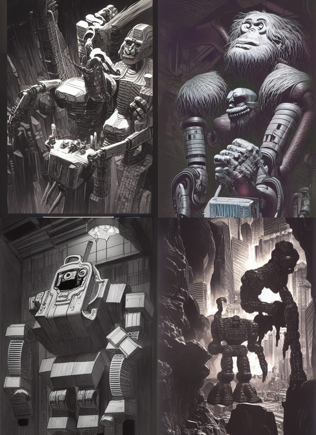 The Adventures of Caveman Robot The Robot Caveman who fight ...