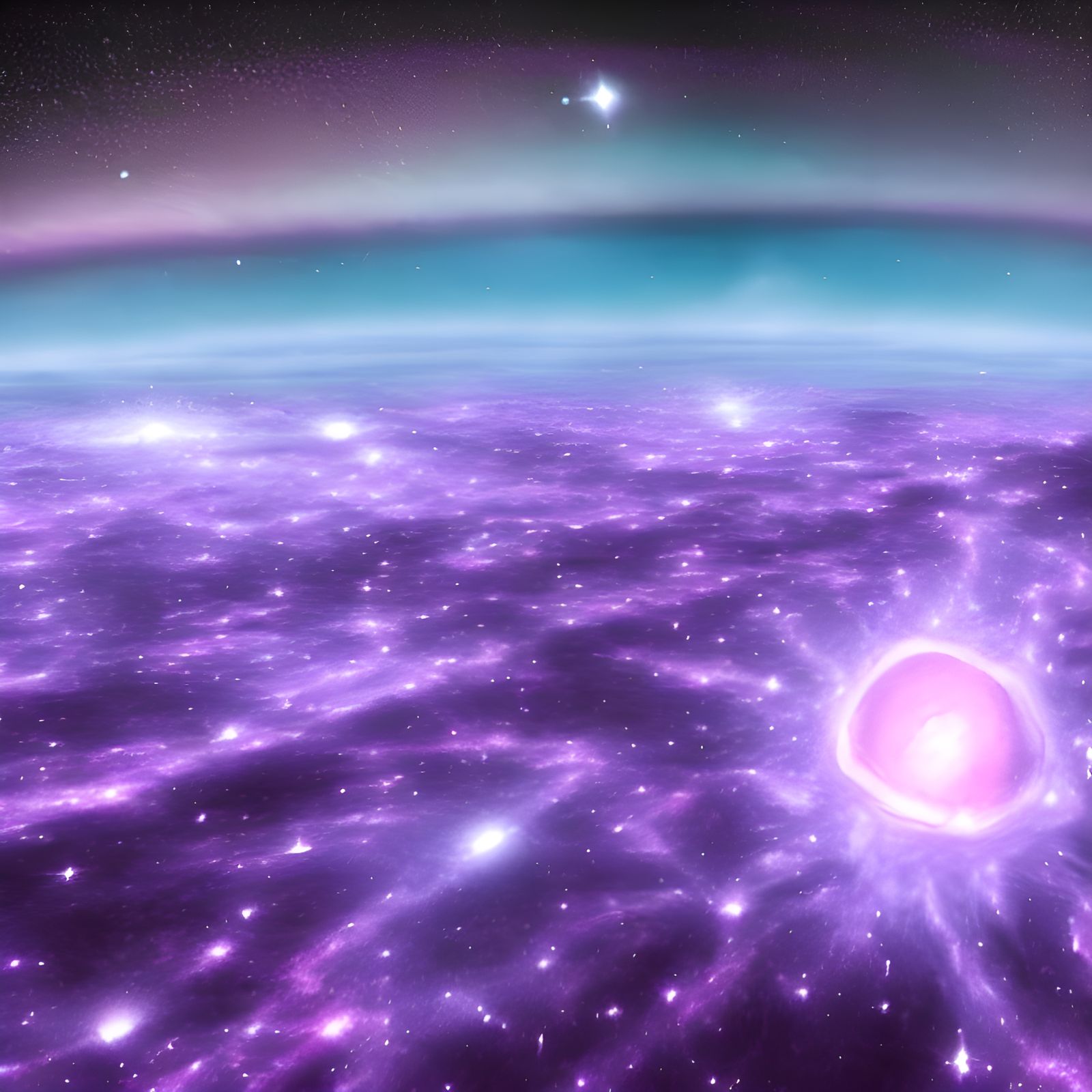 City at the edge of the universe 8k science fiction neutron ...
