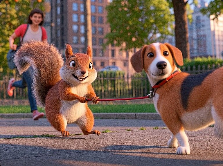 7/2/2025-Quest Entry 4 Mischievous Squirrel Art By Archangel Tara