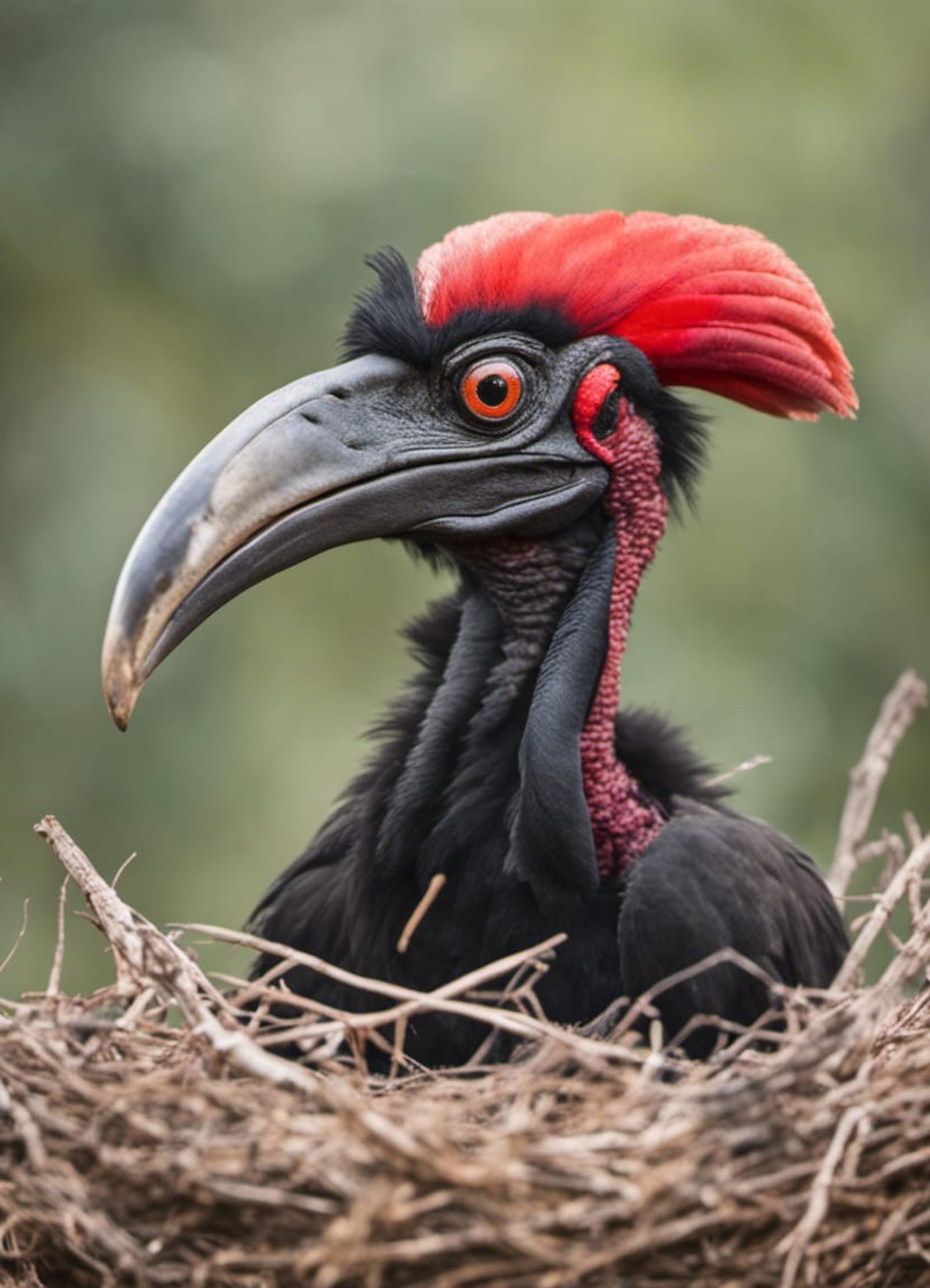 ground hornbill nest