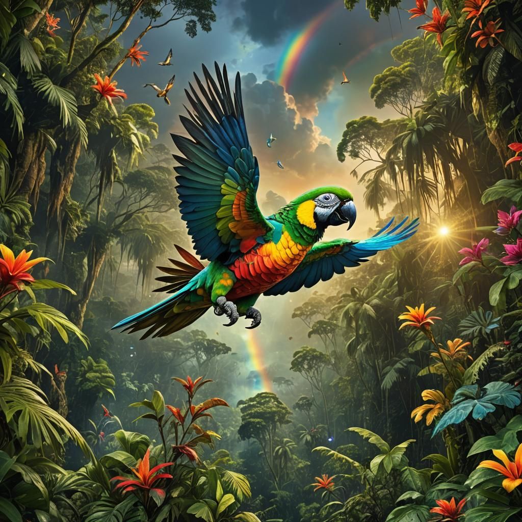 Above the Rainforest
  by @My