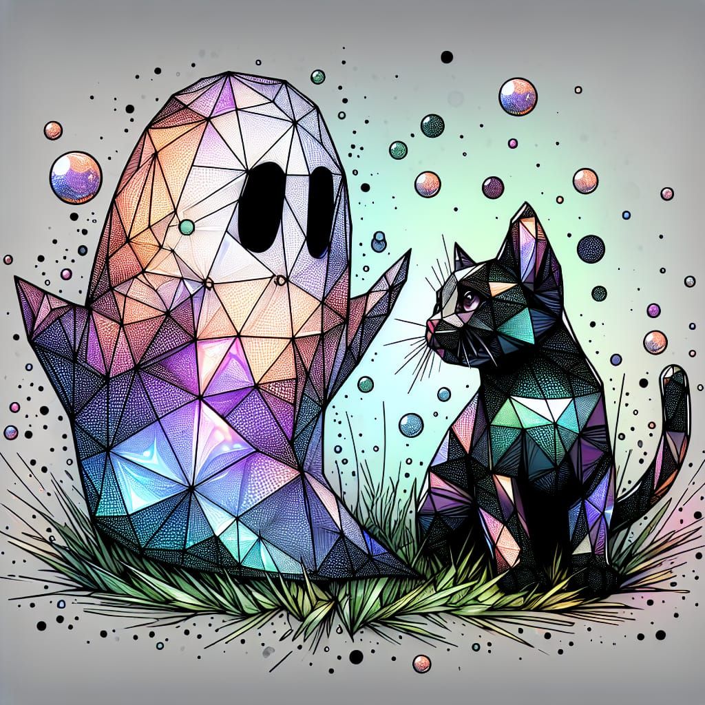 Boo  by @Ghostguardian