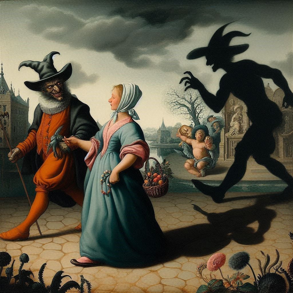 You only feel jealous when you are overtaken by your shadow