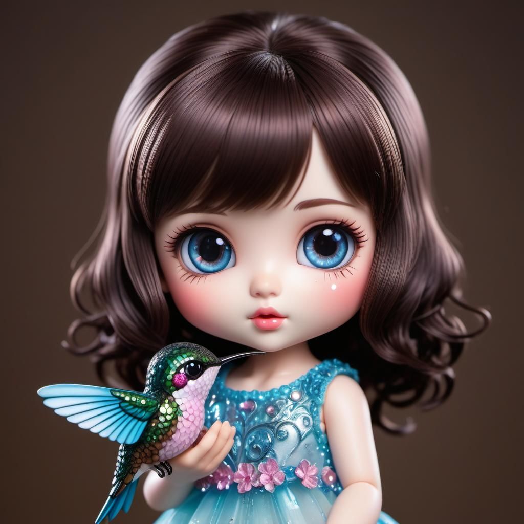 A beautiful chibi doll ♥️ - AI Generated Artwork - NightCafe Creator