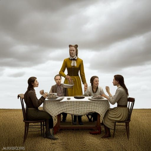a curious luncheon__