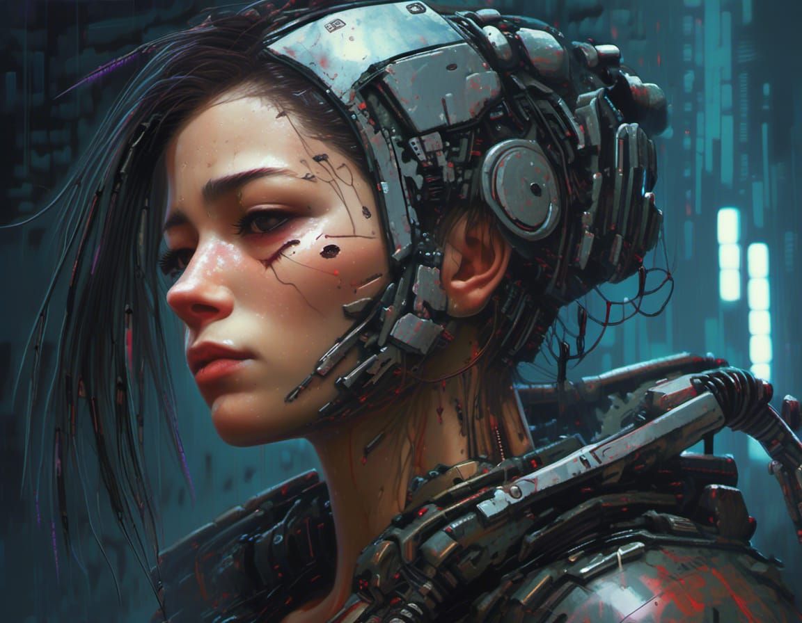 Mournful Cyborg - 1