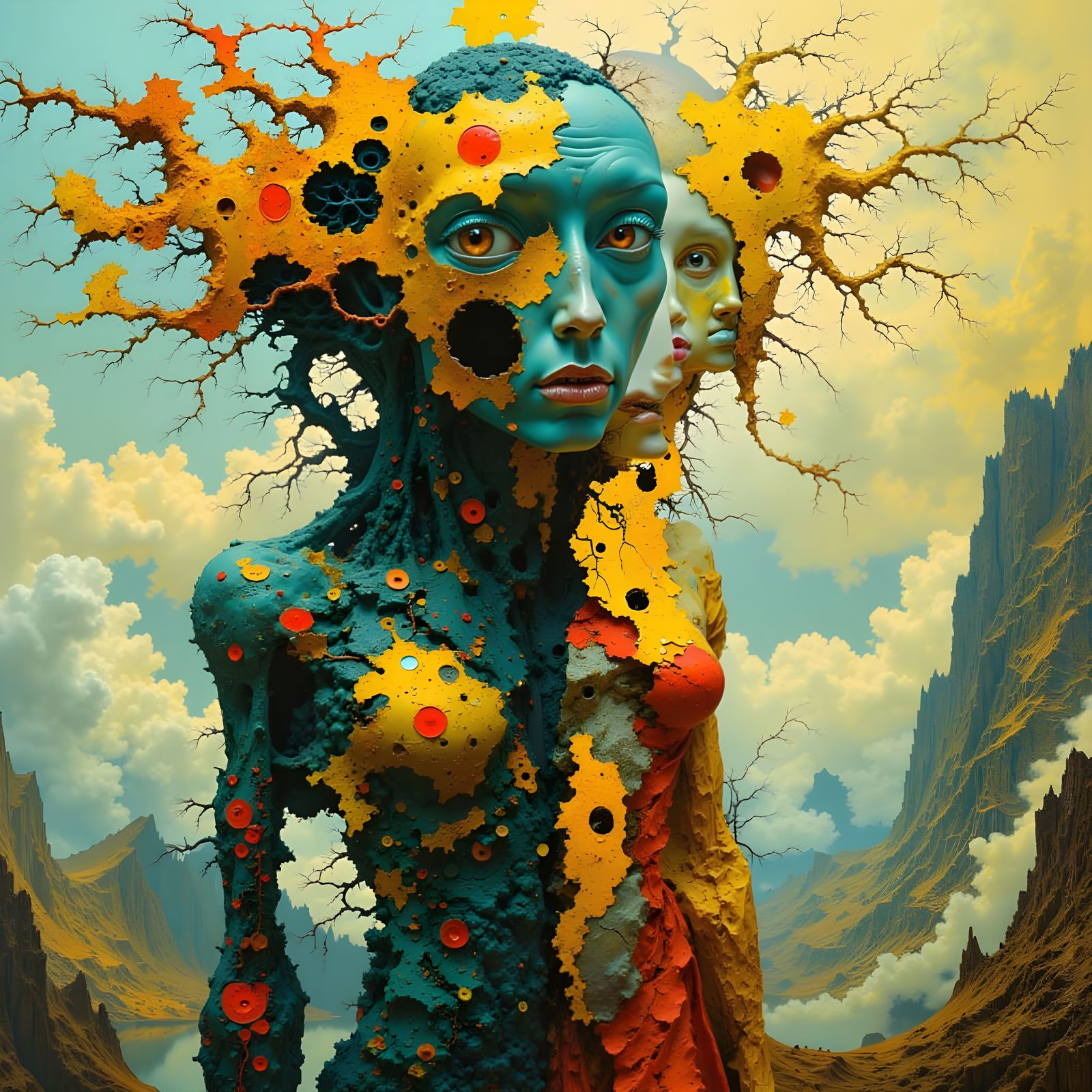 strange and artistic <lora:Novum Arte:1.0>