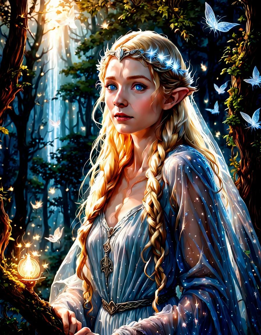Galadriel in Lothlorien