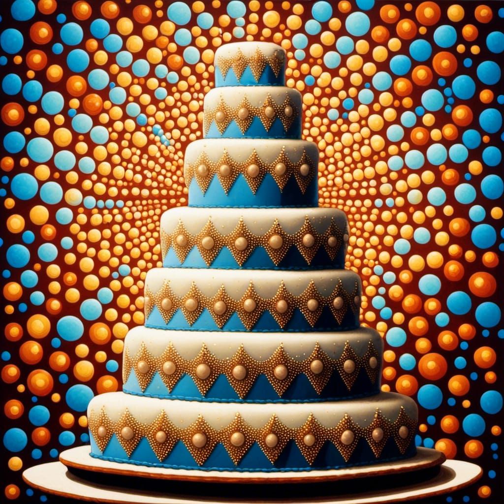Remarkable Cake Funky 70's LORA 