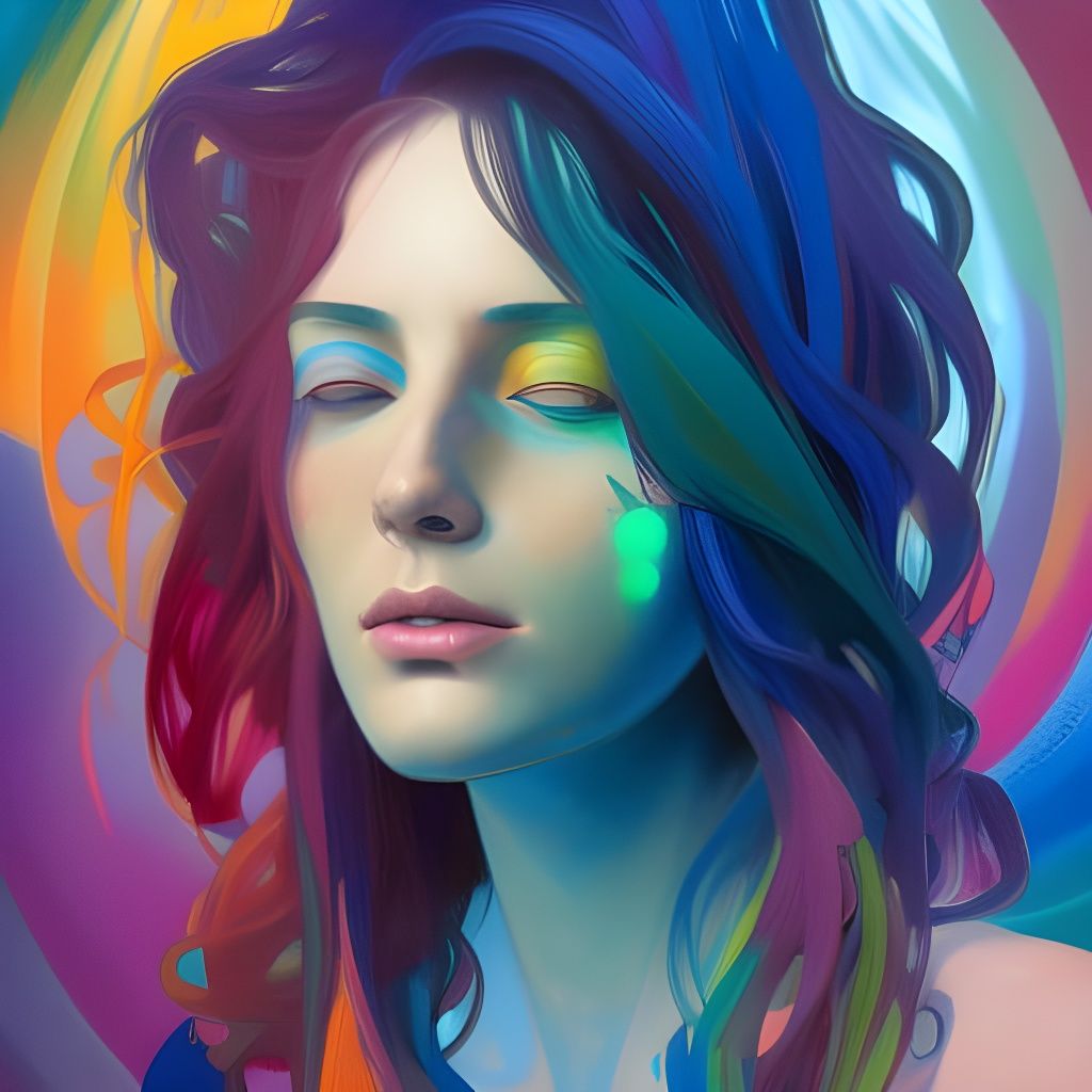 Colors of the rainbow AI Generated Artwork NightCafe Creator
