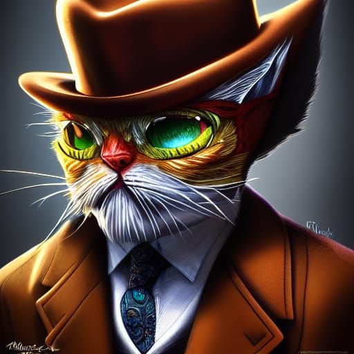 Palico Mobster - AI Generated Artwork - NightCafe Creator