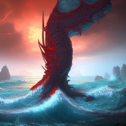 Demonic Sea Beast