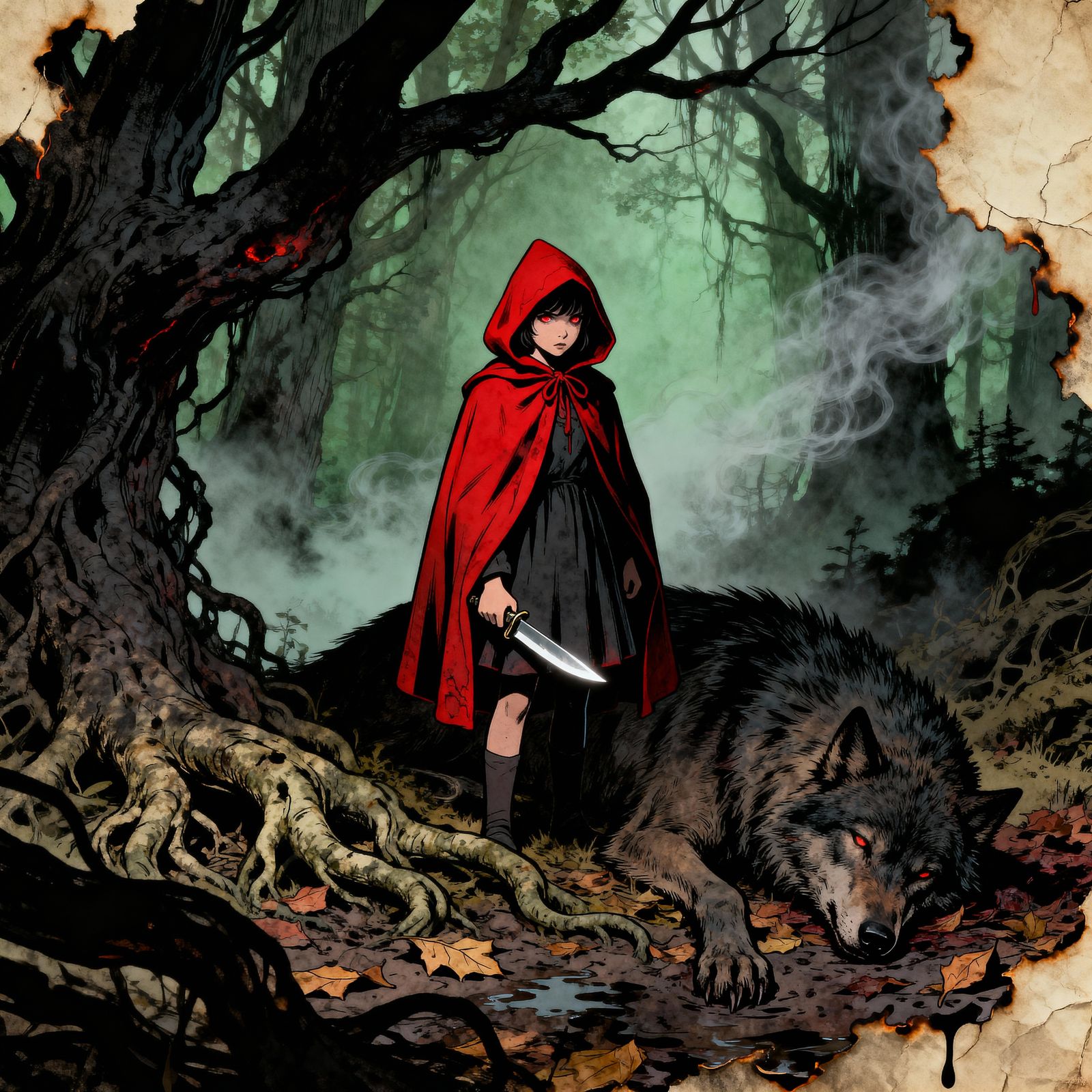The chilling adventures of Little Red Riding Hood
