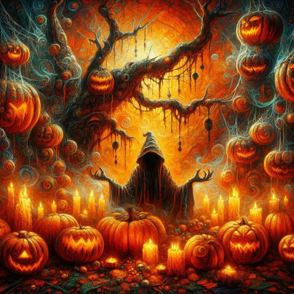 Halloween Día de los Muertos Masterpiece