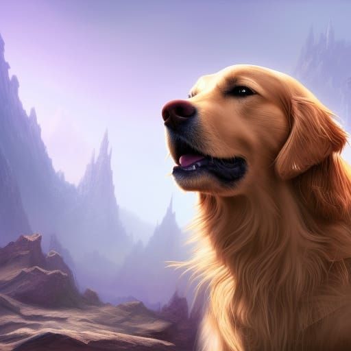 a golden