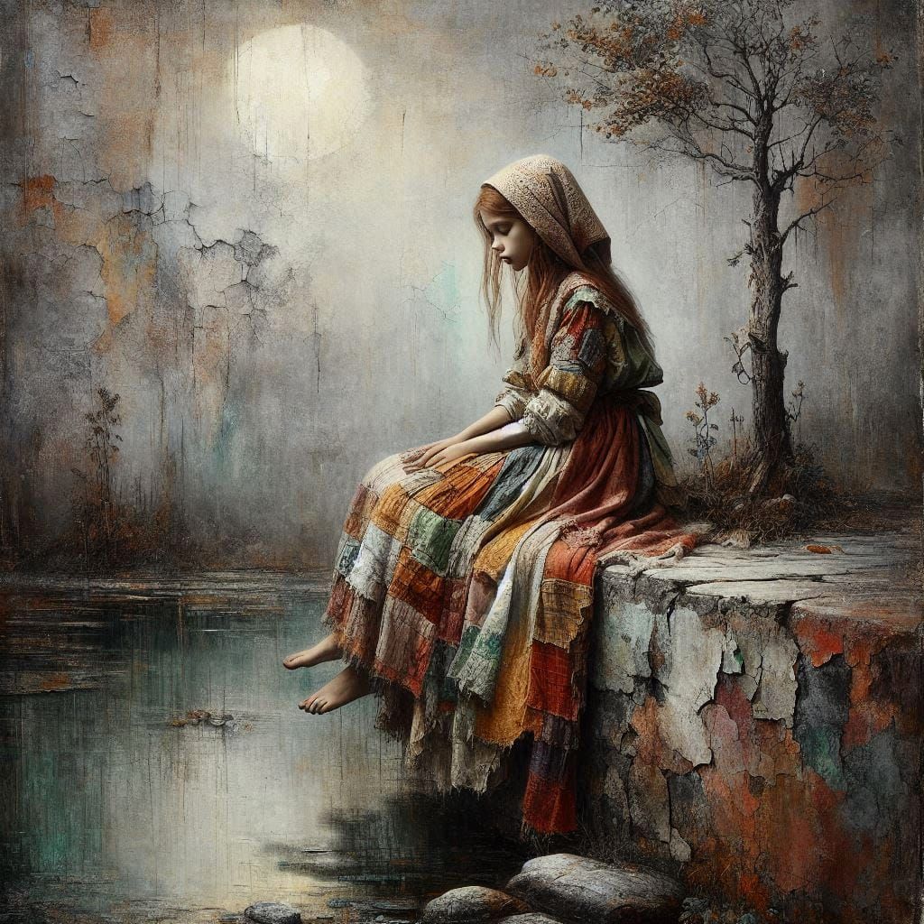 Echoes on the Edge: Still waters hold secrets  by @Artless