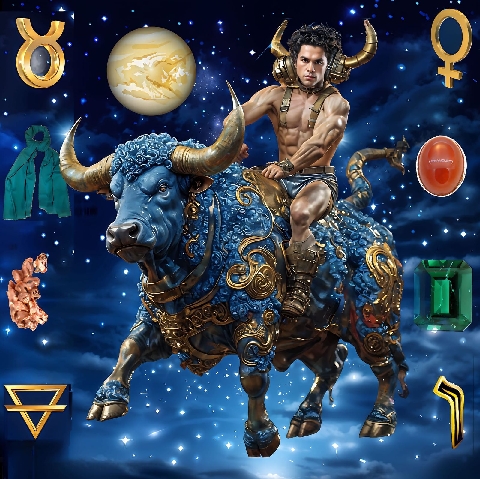 THE TAURUS ("THE BULL") - AN ASTROLOGICAL ALLEGORY; THE SIGN...