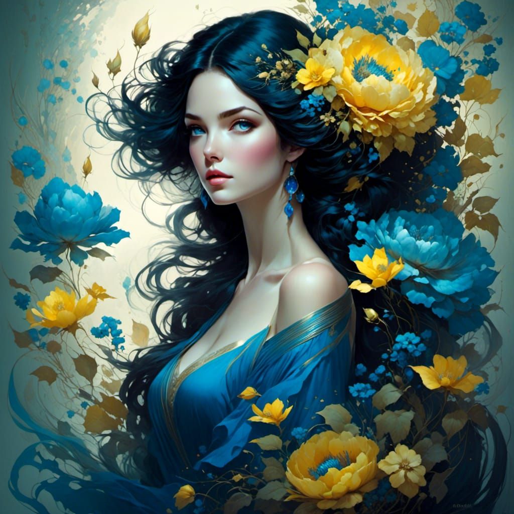 <lora:TheyLoveFlowersStyle:1.0> 