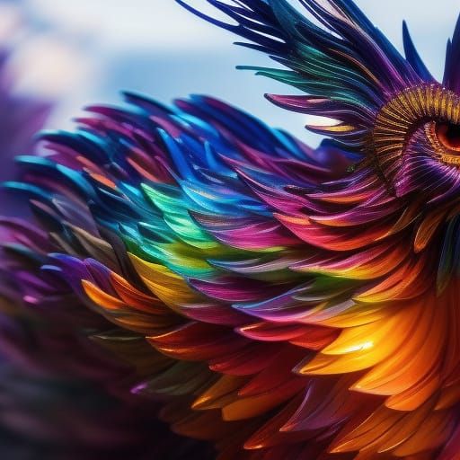 Blown Glass Animals Figurine