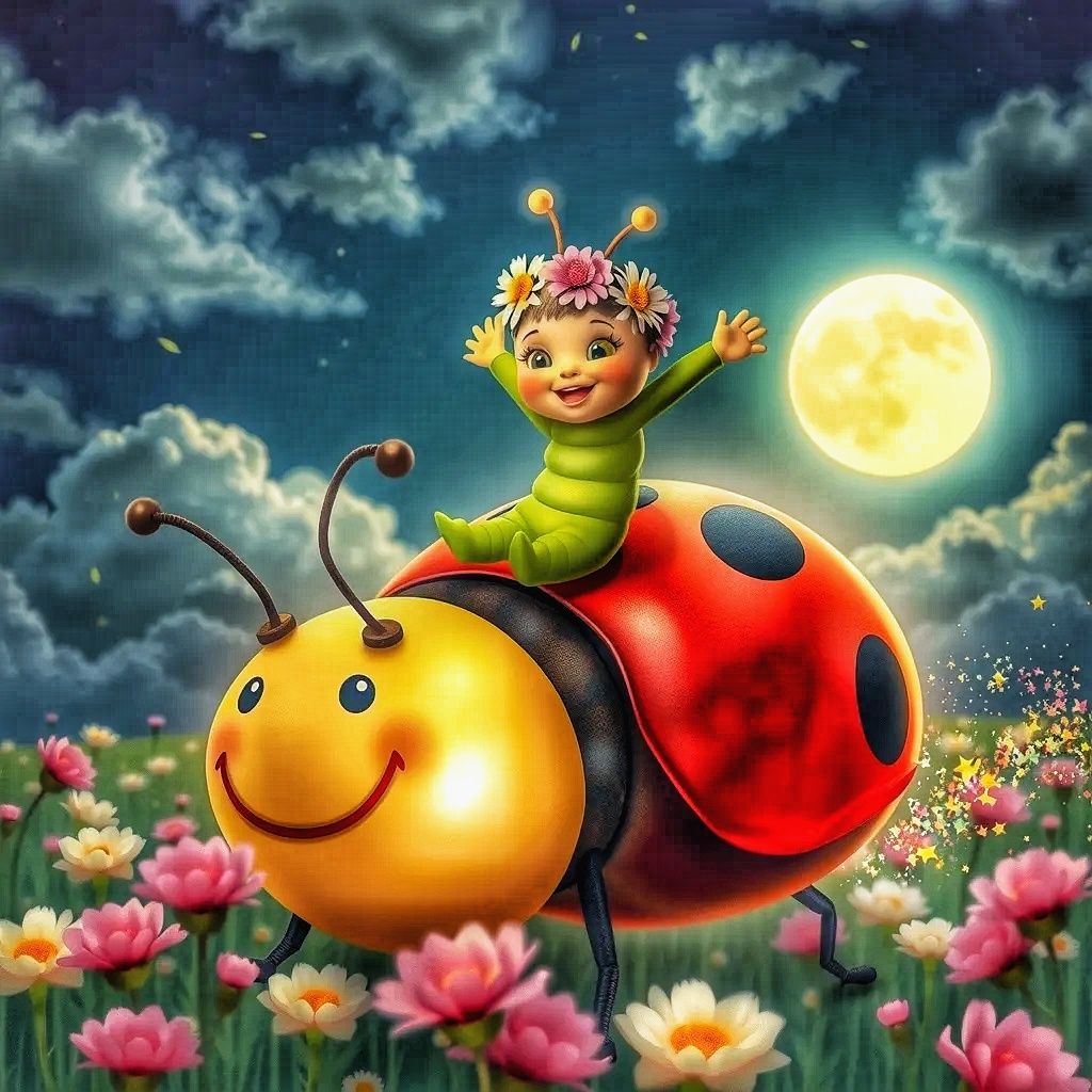 Excited Caterpillar 1