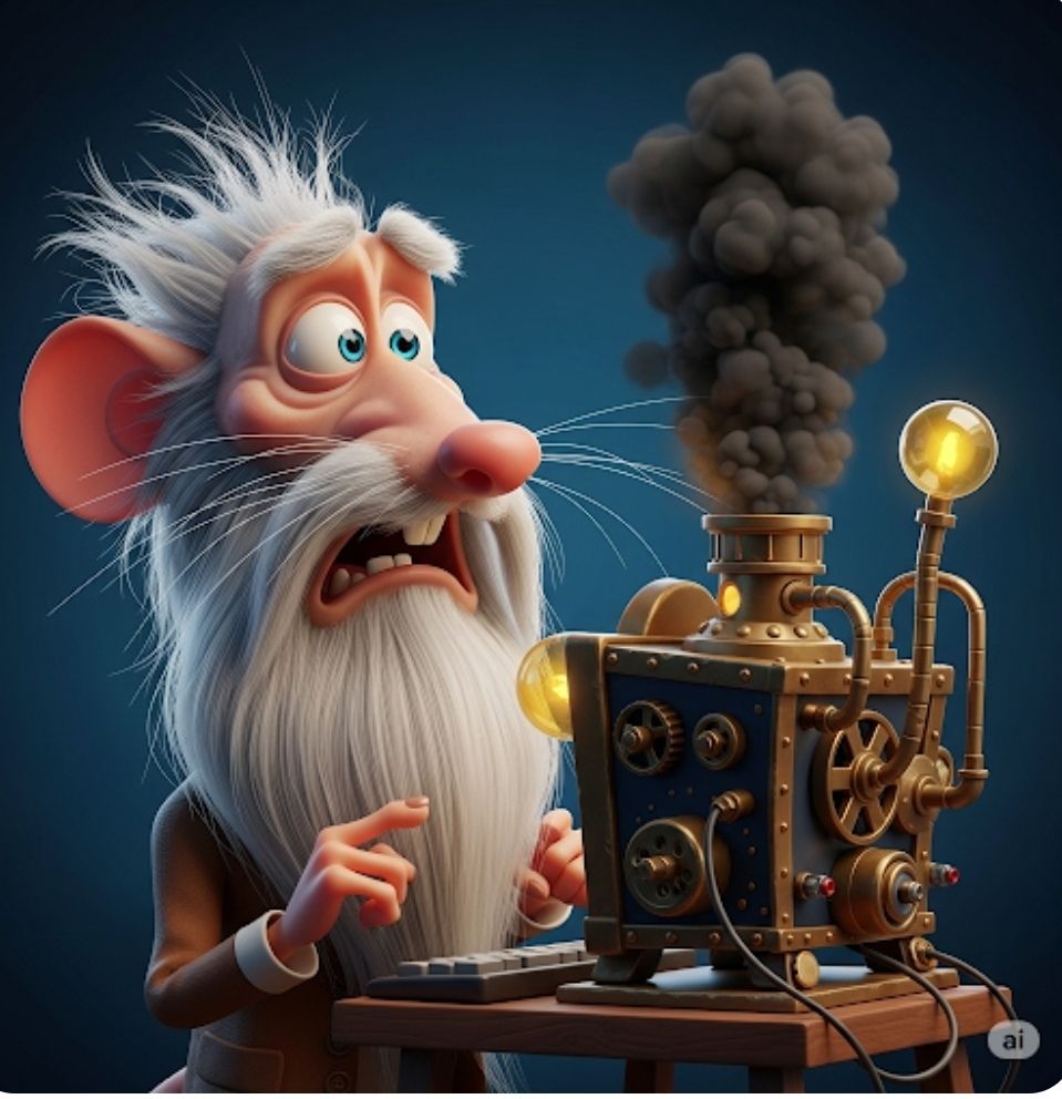 Rev. Churchmouse isn't happy