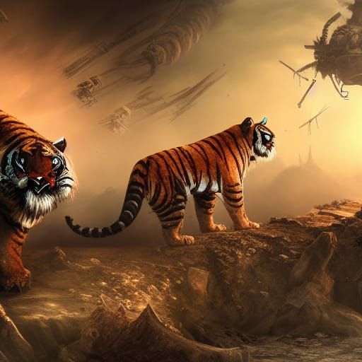1001 war tigers vs 10000300 war lions