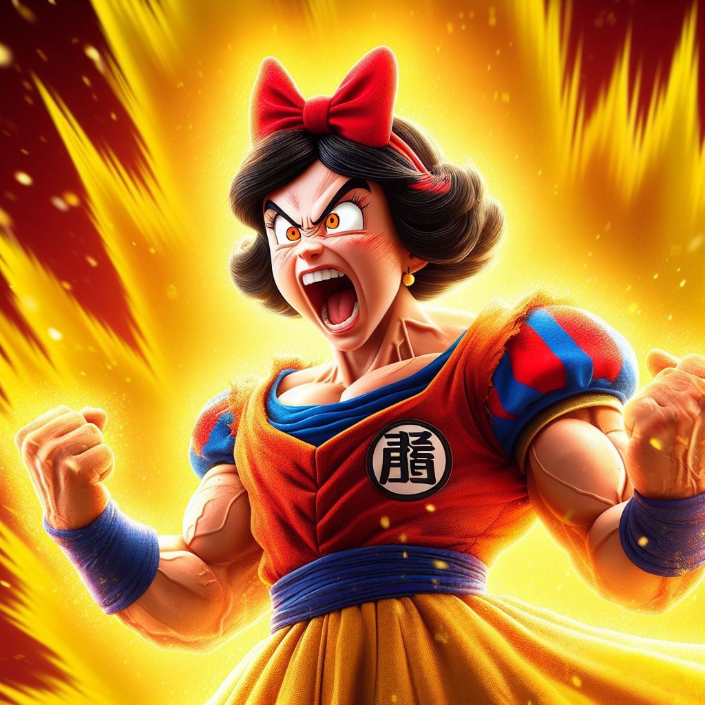 More Super Saiyan Snow White