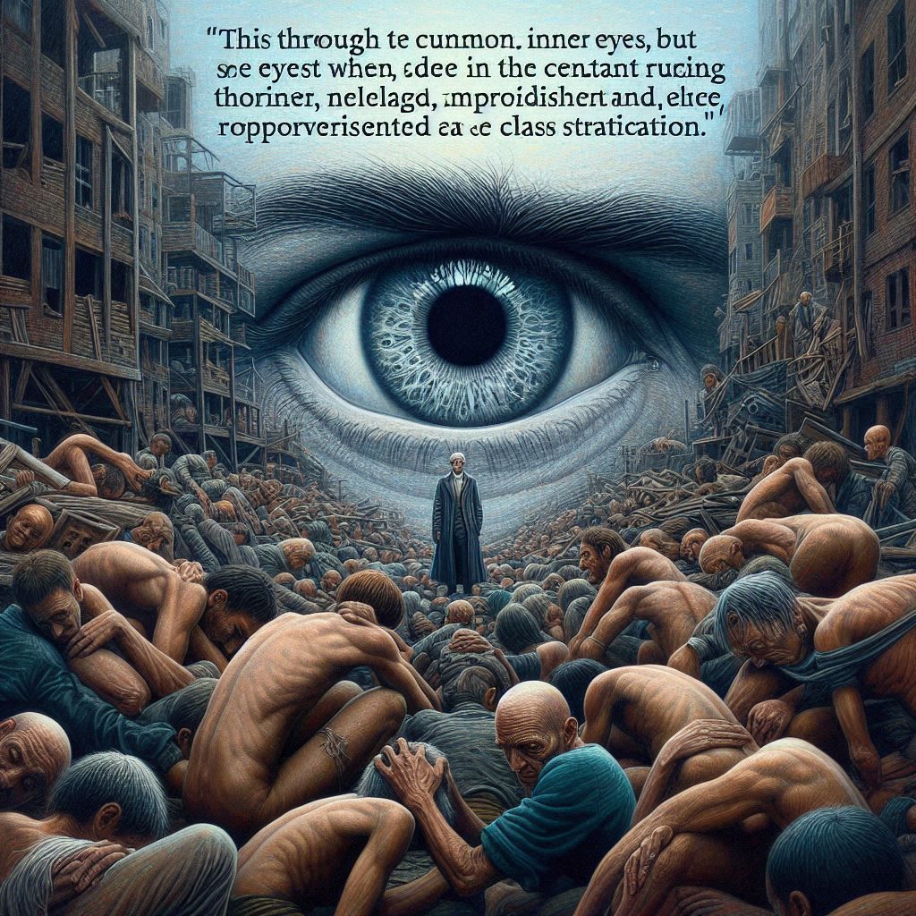 gledani unutarnjim očima, nego oni kad se uslijed neprestanog batrganja kroz život protagonistove oči podignu i svjedoče...