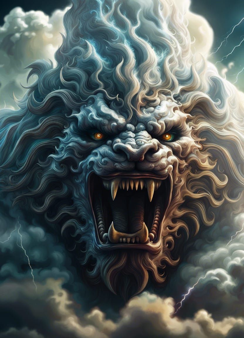 Cloud beast   by @Shintris