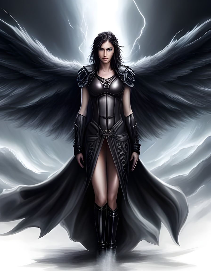 Dark Angel - AI Generated Artwork - NightCafe Creator