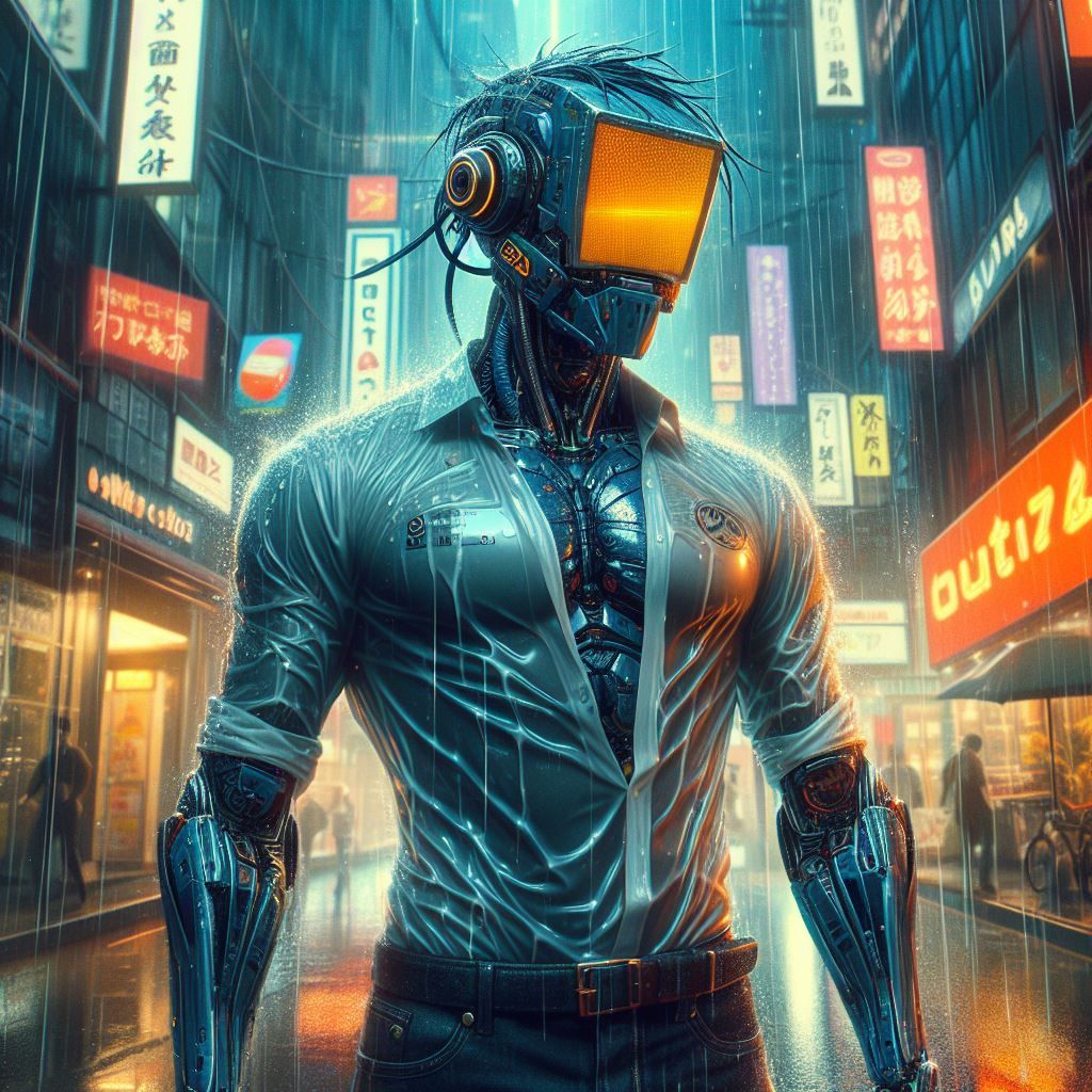 Cyberpunk Hunk