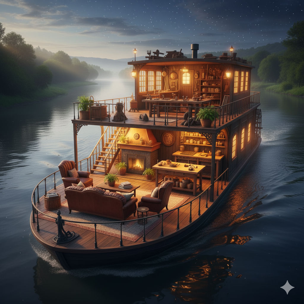 My little place on the river