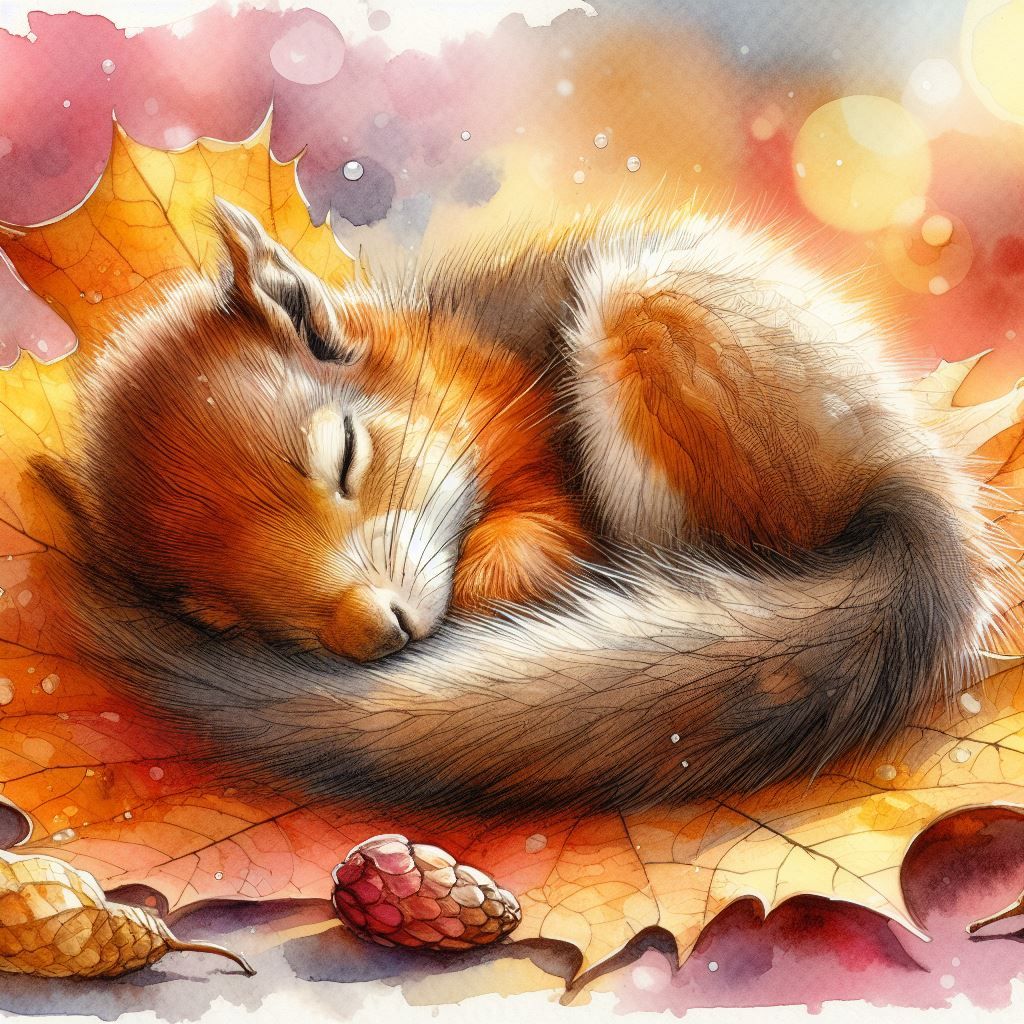 Le sommeil de l'écureuil