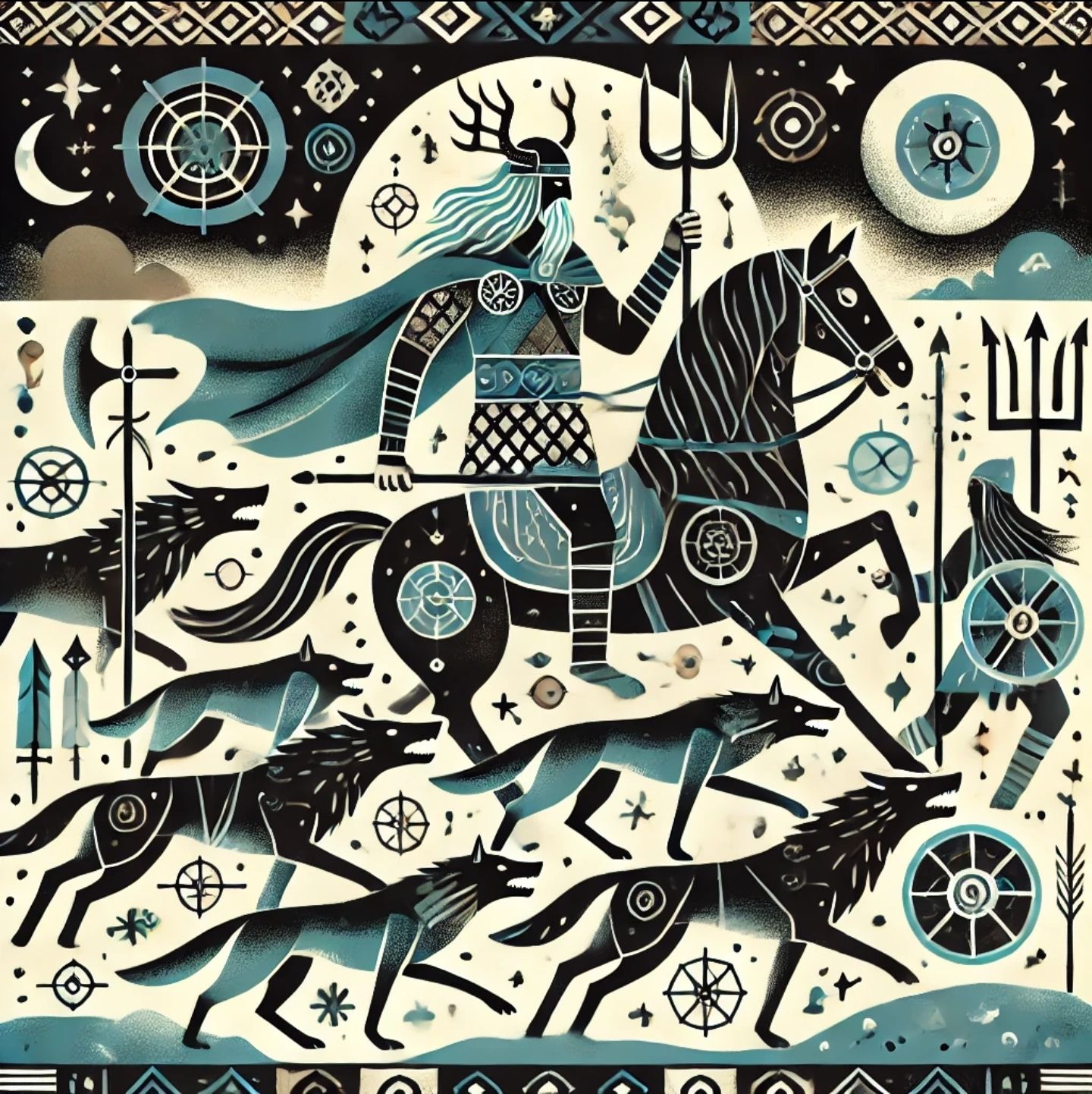 The Wild Hunt of Odin