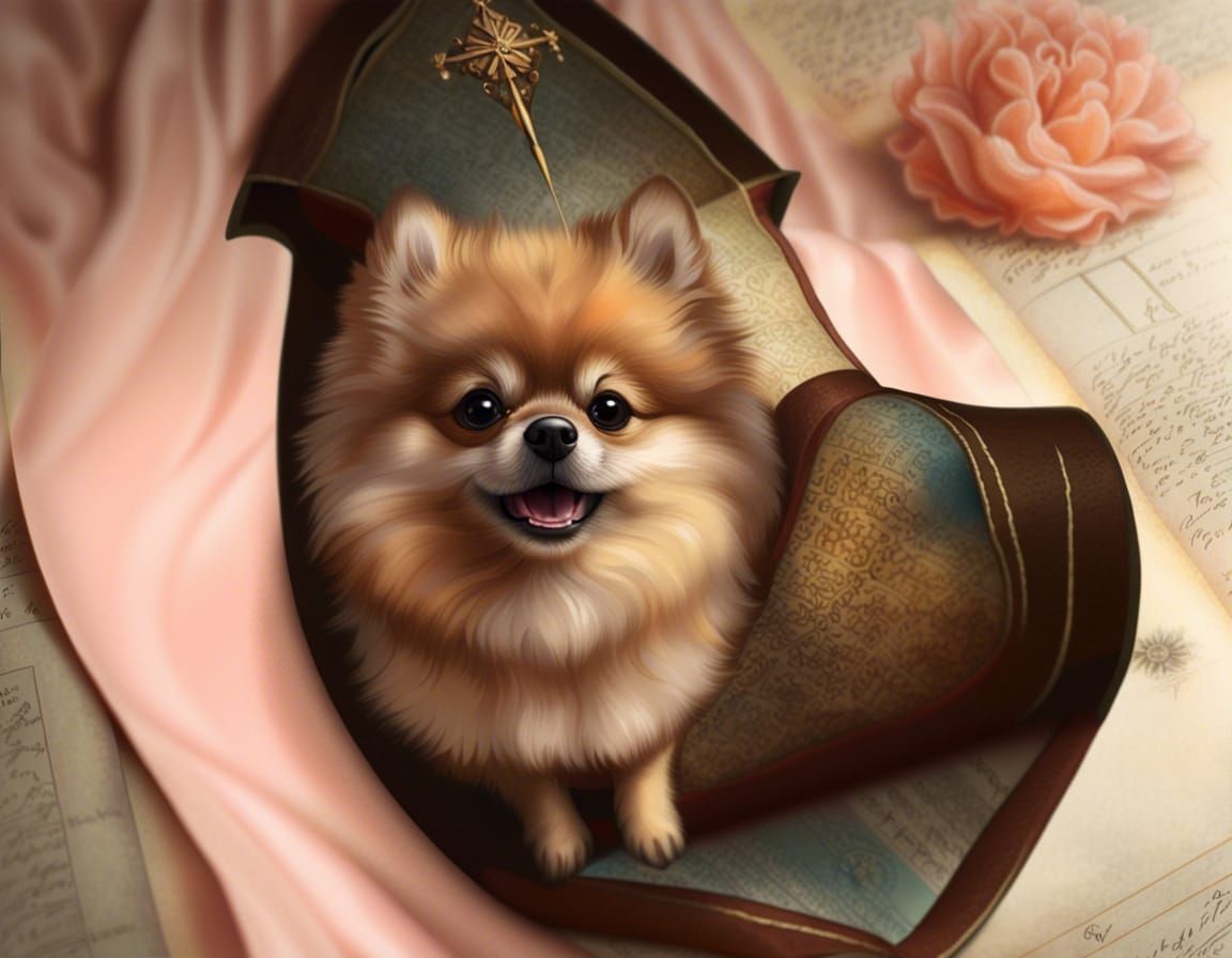 My dog but ai generated