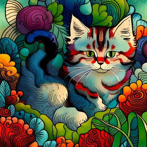 cat - AI Generated Artwork - NightCafe Creator