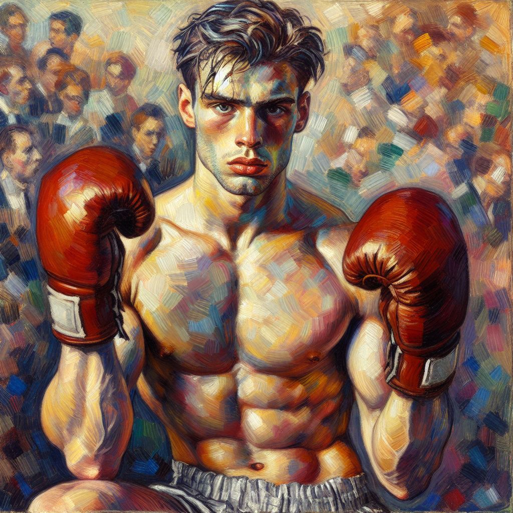 Egon Schiele Paints Boxer